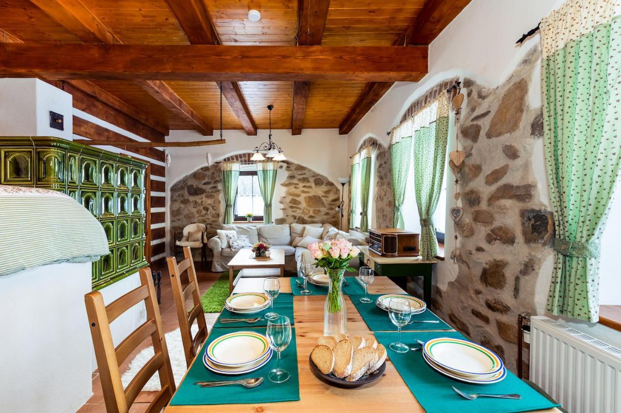 Chalupa Na peci Želnava Exteriér fotografie